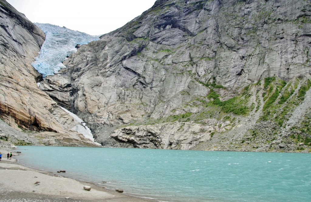 Foto: Glaciar de Briksdal - Oldedalen, Noruega