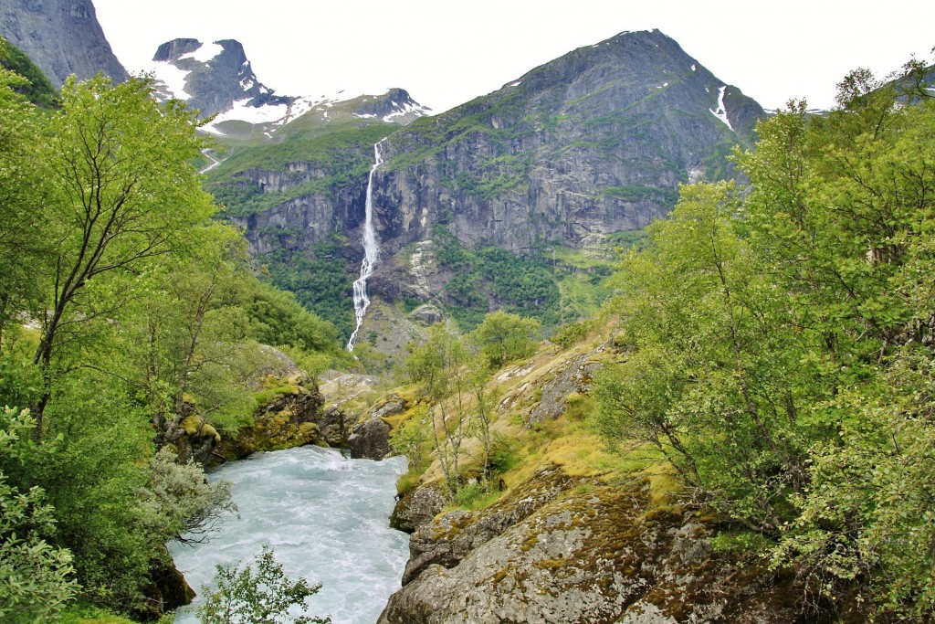 Foto: Glaciar de Briksdal - Oldedalen, Noruega