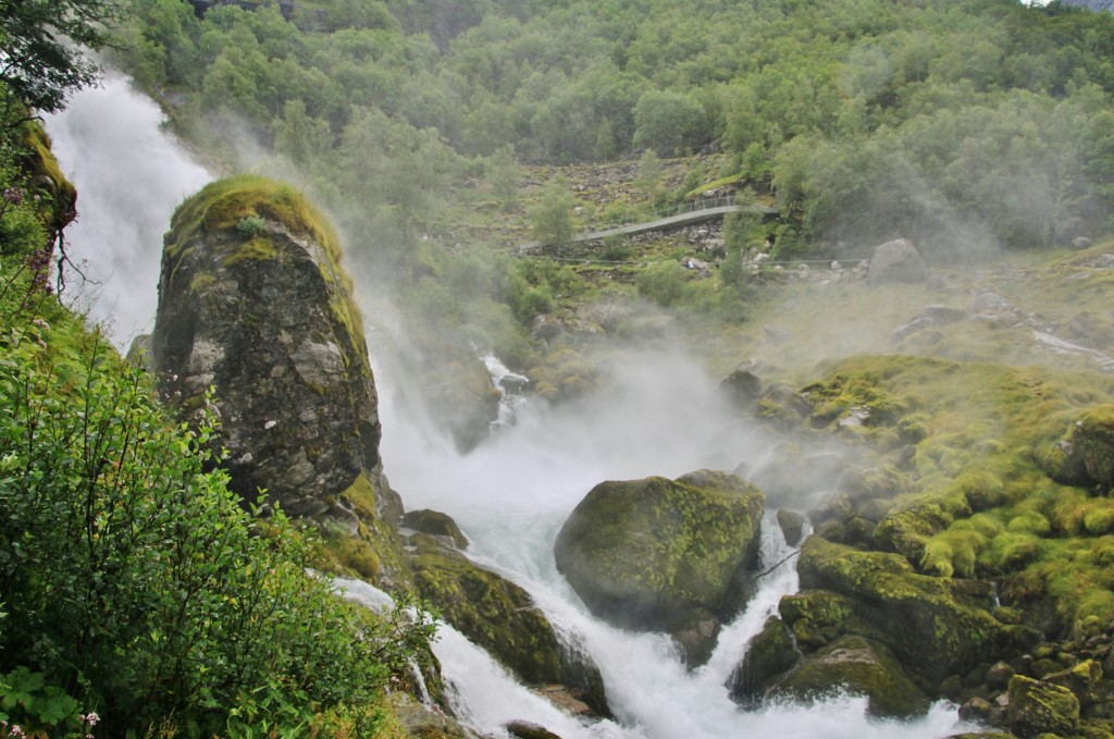 Foto: Glaciar de Briksdal - Oldedalen, Noruega