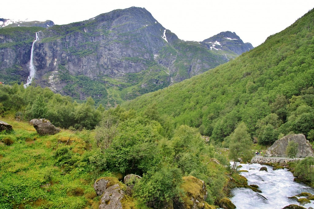 Foto: Glaciar de Briksdal - Oldedalen, Noruega