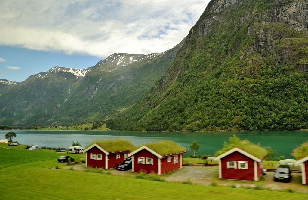 Foto: Paisaje - Fjaerland, Noruega