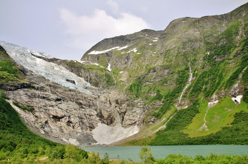Foto: Glaciar Boyabreen - Fjaerland, Noruega