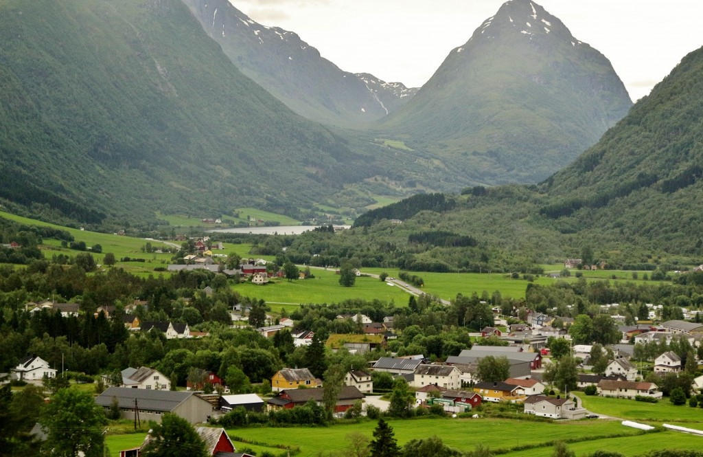 Foto: Paisaje - Fjaerland, Noruega