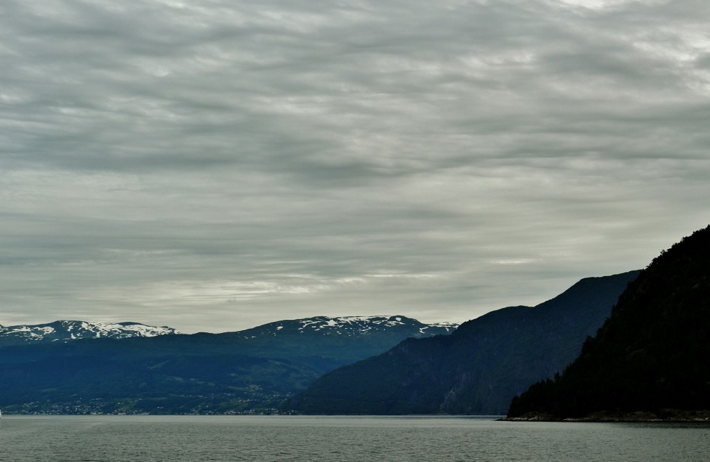 Foto: Fiordo de Sogn - Sogndal, Noruega