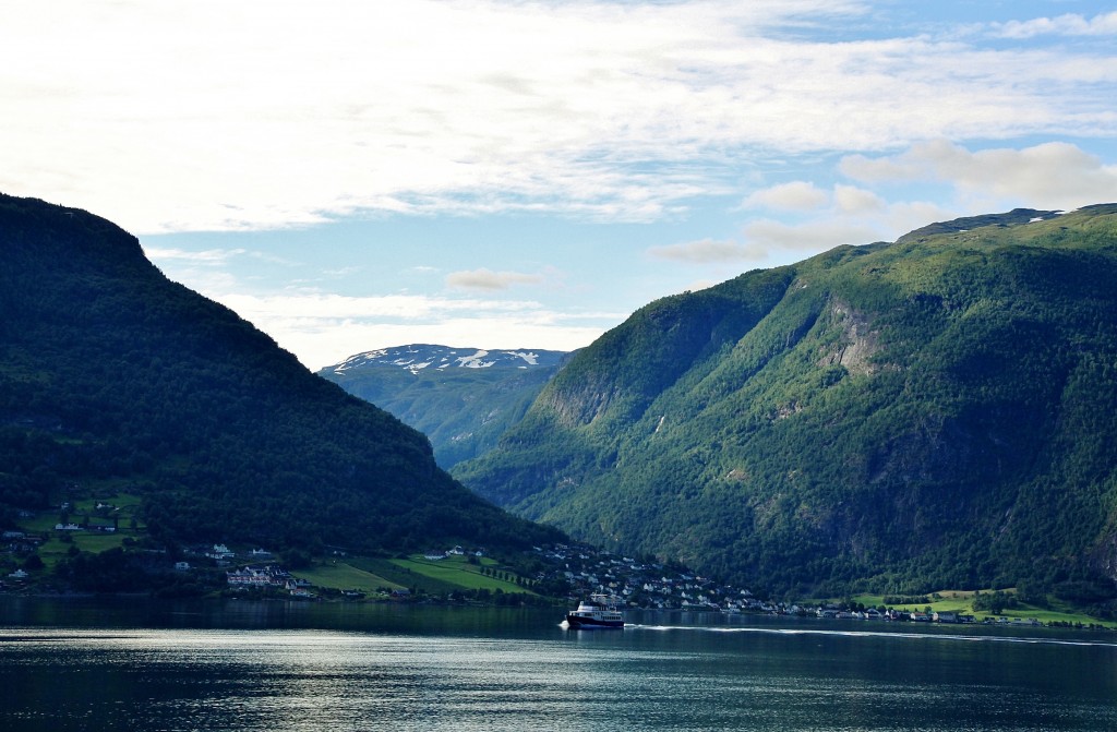 Foto: Navegando - Flam (Sogn og Fjordane), Noruega