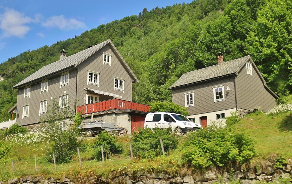Foto: Tren turístico - Flam (Sogn og Fjordane), Noruega