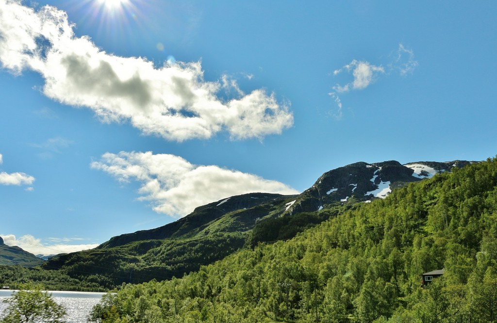 Foto: Tren turístico - Flam (Sogn og Fjordane), Noruega
