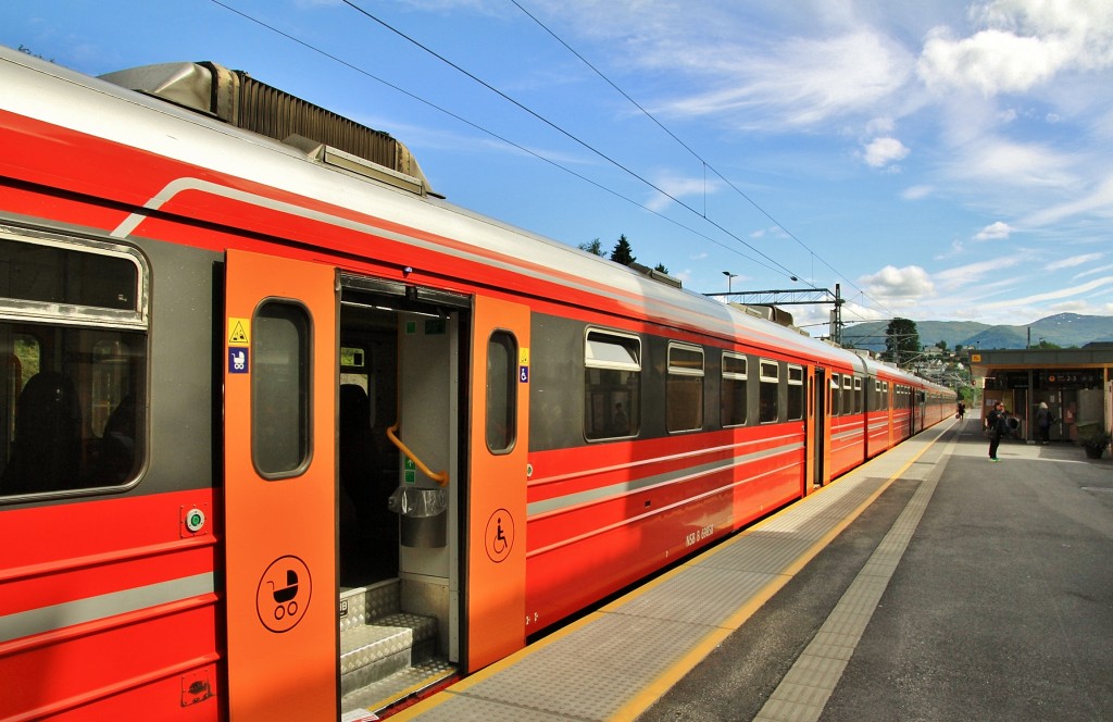 Foto: Tren turístico - Flam (Sogn og Fjordane), Noruega