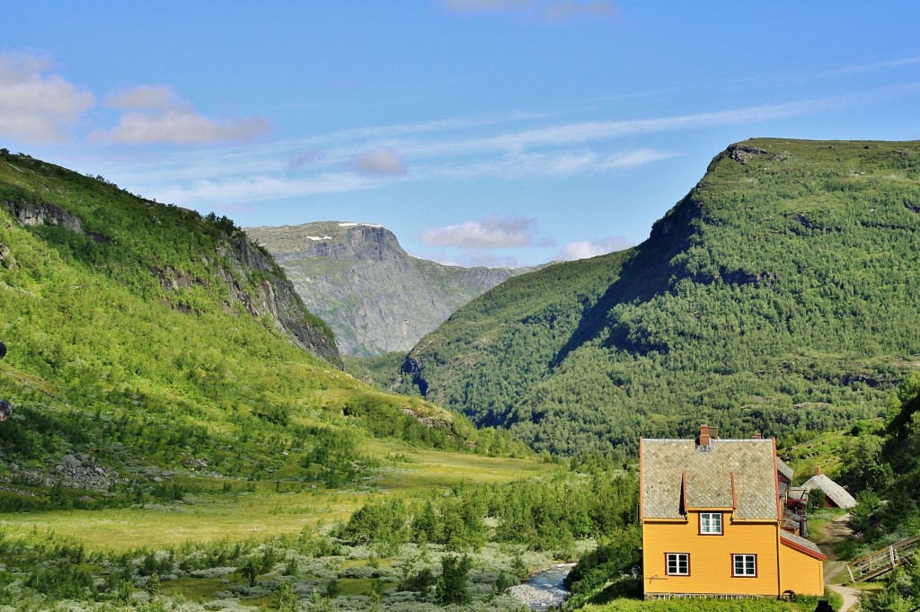 Foto: Tren turístico - Flam (Sogn og Fjordane), Noruega