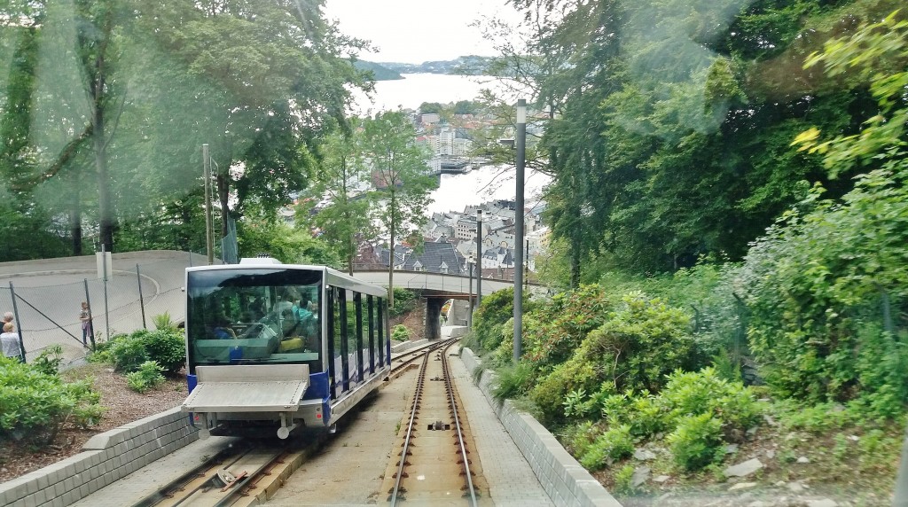 Foto: Funicular - Bergen (Hordaland), Noruega