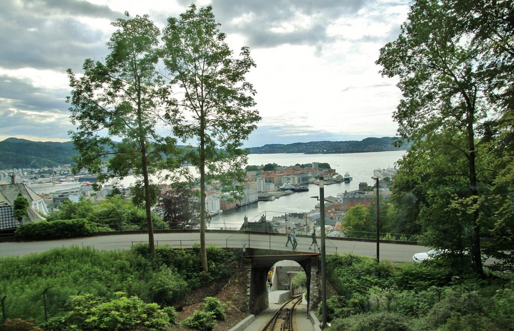 Foto: Funicular - Bergen (Hordaland), Noruega