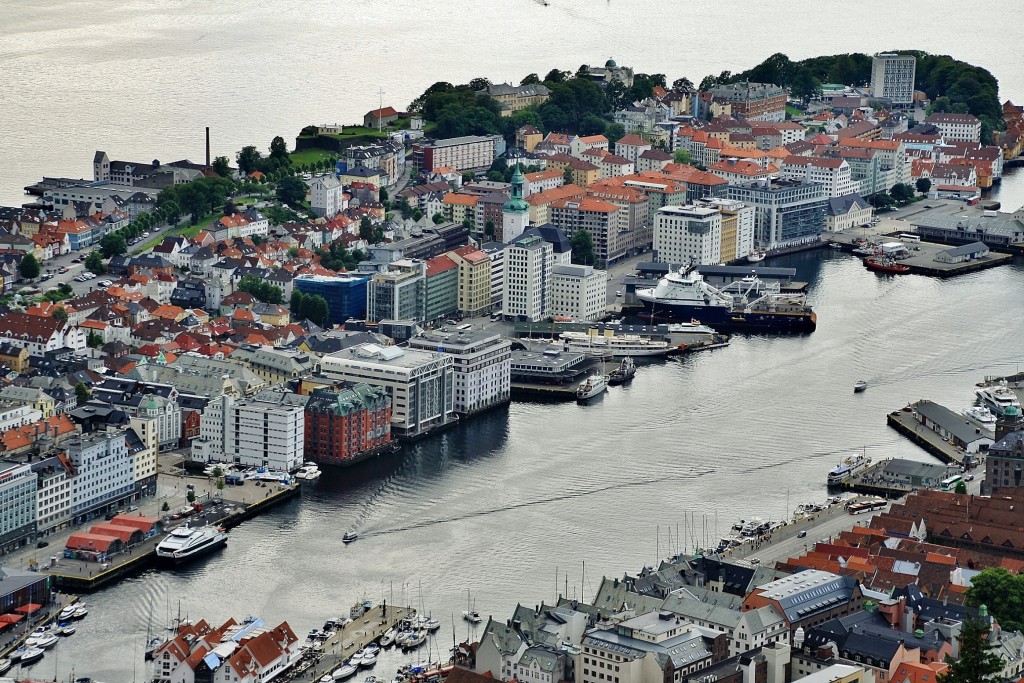 Foto: Centro histórico - Bergen (Hordaland), Noruega