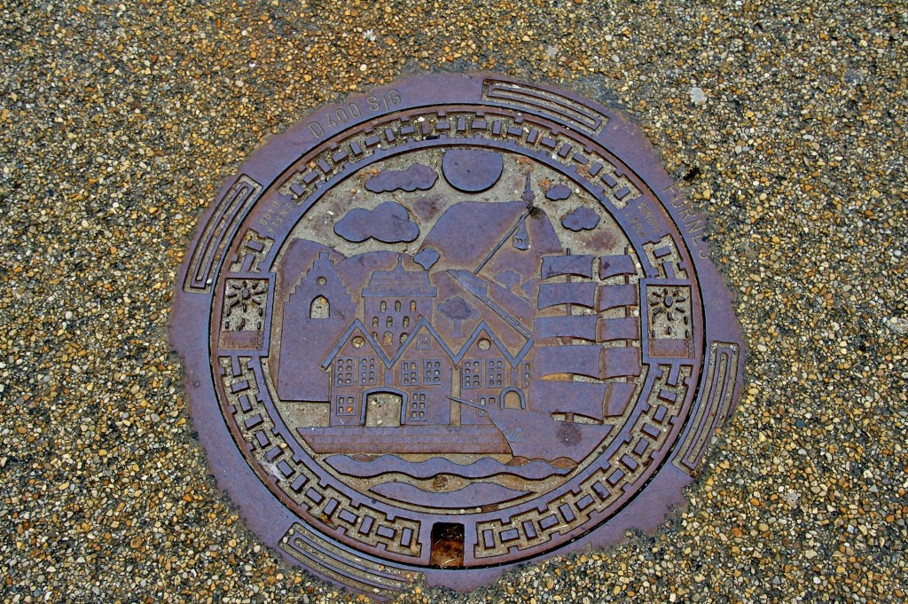 Foto: Tapa alcantarillado - Bergen (Hordaland), Noruega
