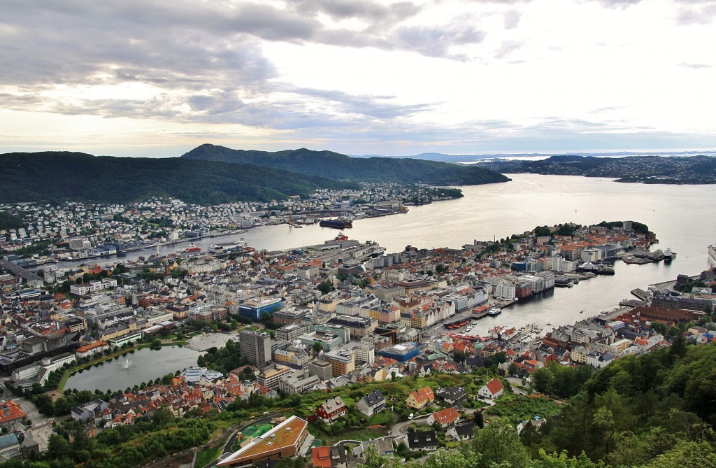 Foto: Centro histórico - Bergen (Hordaland), Noruega