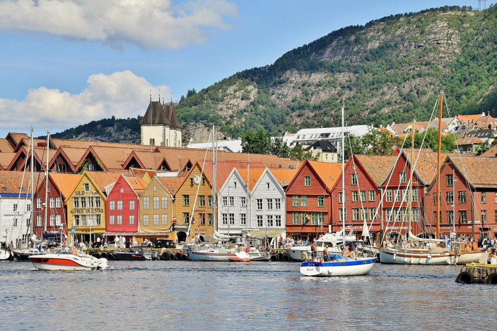 Foto: Centro histórico - Bergen (Hordaland), Noruega