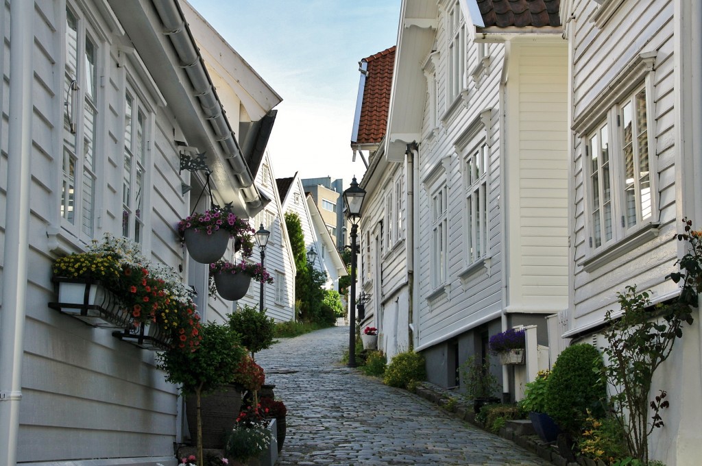 Foto: Centro histórico - Stavanger (Rogaland), Noruega