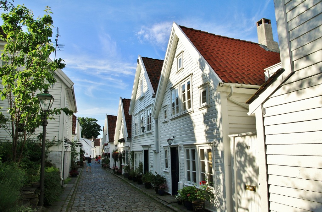 Foto: Centro histórico - Stavanger (Rogaland), Noruega