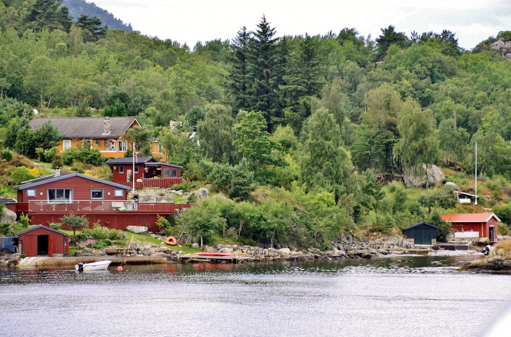 Foto: Navegando por el fiordo - Stavanger (Rogaland), Noruega