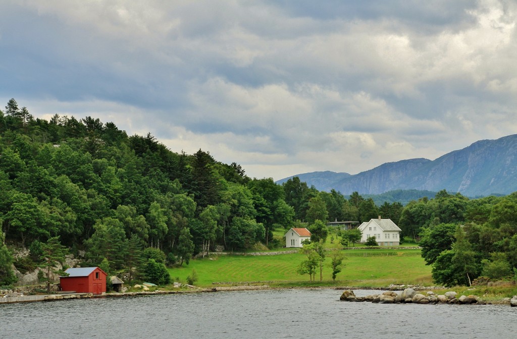 Foto: Navegando por el fiordo - Stavanger (Rogaland), Noruega