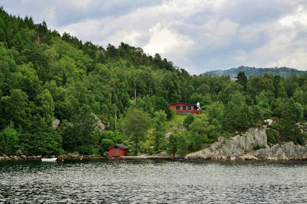Foto: Navegando por el fiordo - Stavanger (Rogaland), Noruega