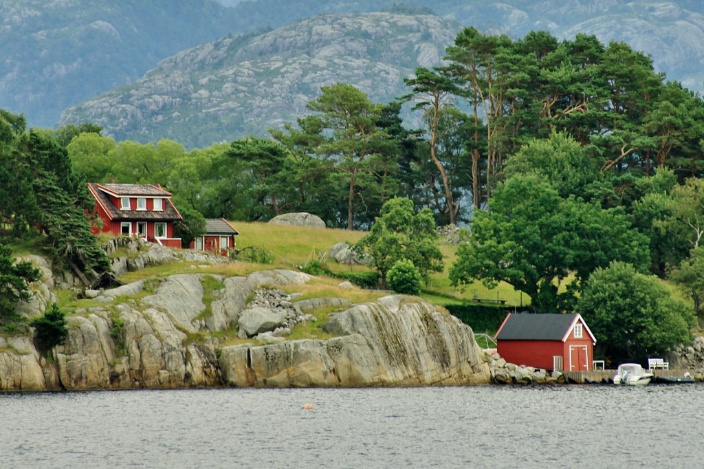 Foto: Navegando por el fiordo - Stavanger (Rogaland), Noruega