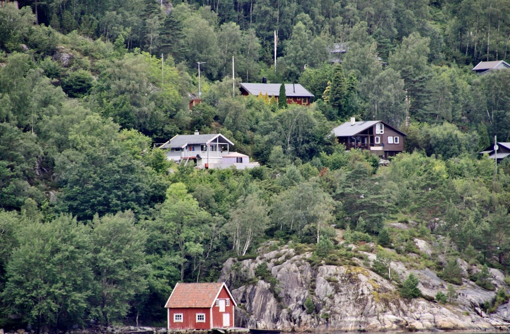 Foto: Navegando por el fiordo - Stavanger (Rogaland), Noruega