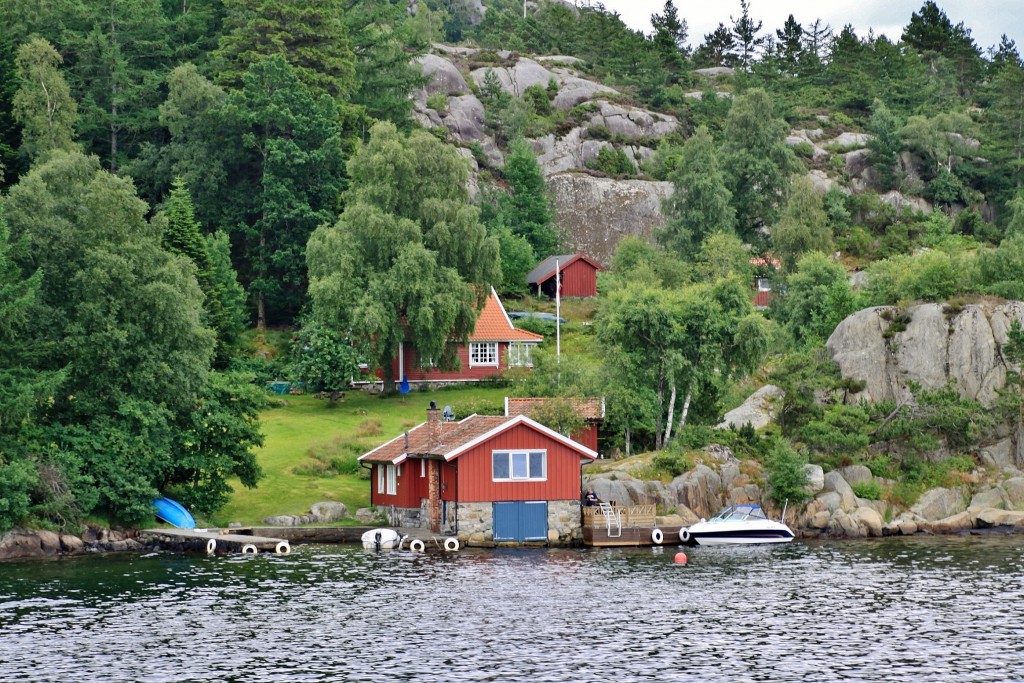 Foto: Navegando por el fiordo - Stavanger (Rogaland), Noruega