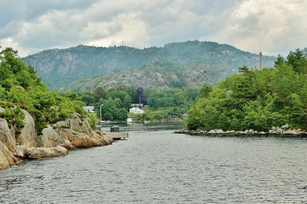 Foto: Navegando por el fiordo - Stavanger (Rogaland), Noruega
