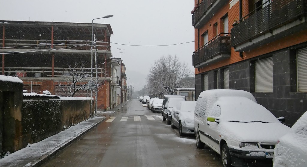 Foto: Nevada - Llinars del Vallès (Barcelona), España
