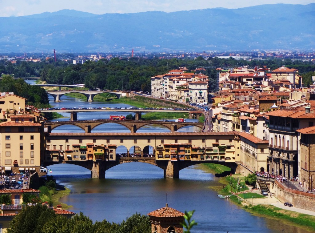 Foto: Río Arno - Firenze (Tuscany), Italia