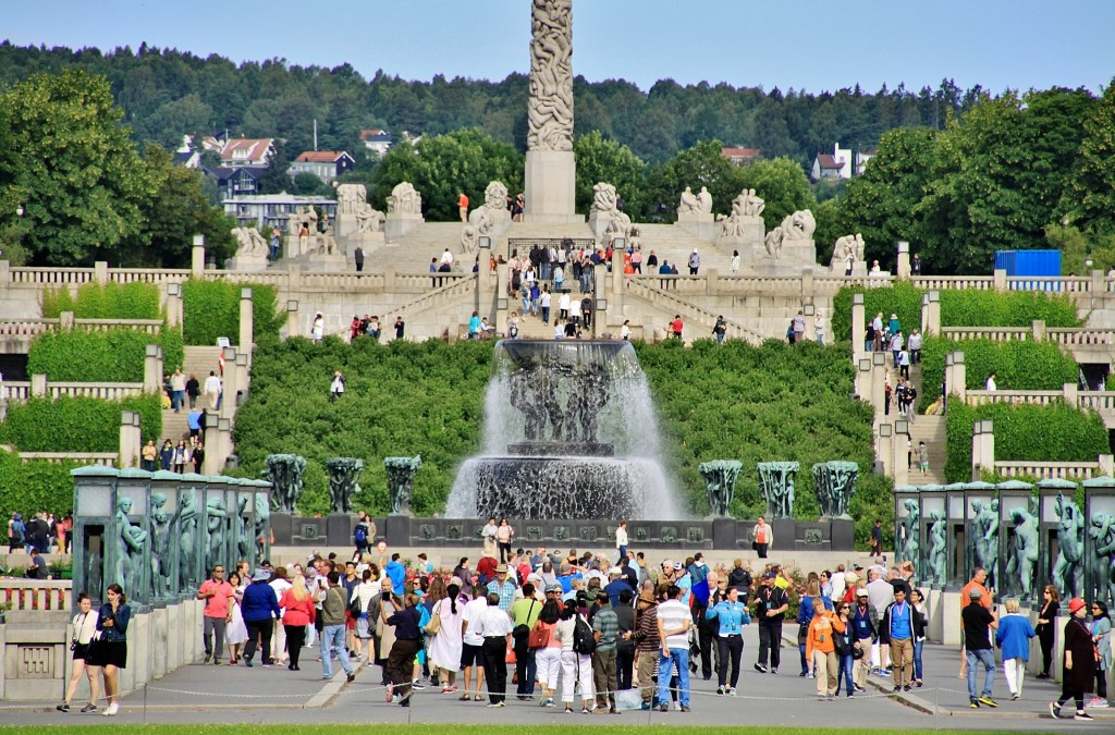 Foto: Vigeland - Oslo, Noruega