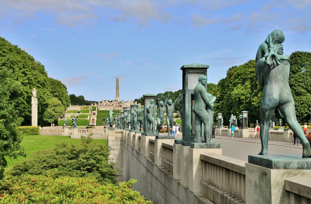 Foto: Vigeland - Oslo, Noruega