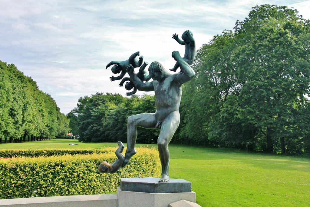 Foto: Vigeland - Oslo, Noruega