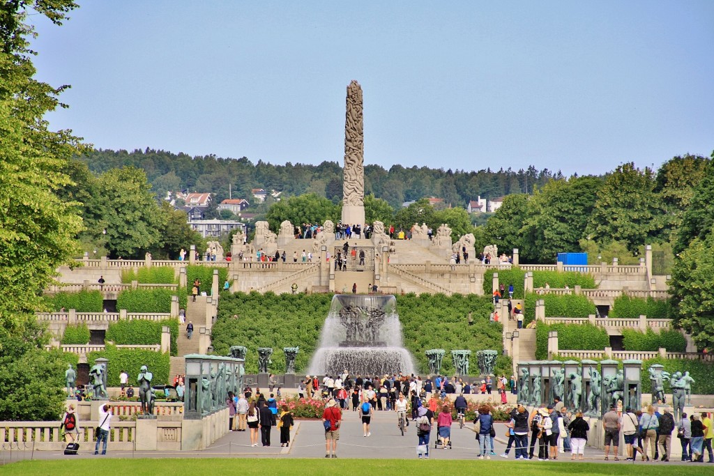 Foto: Vigeland - Oslo, Noruega
