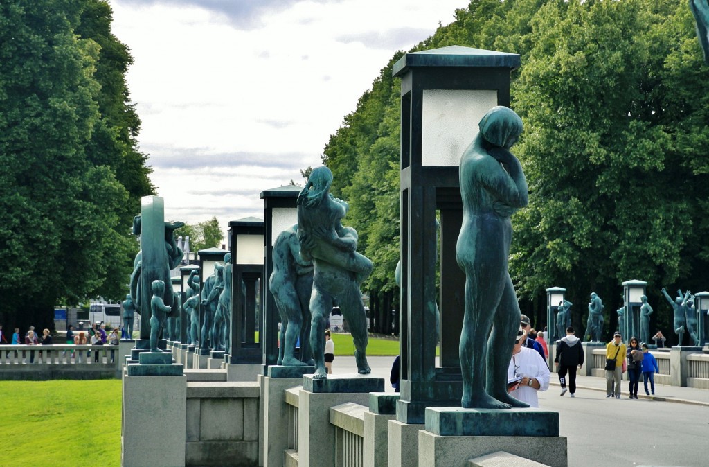 Foto: Vigeland - Oslo, Noruega