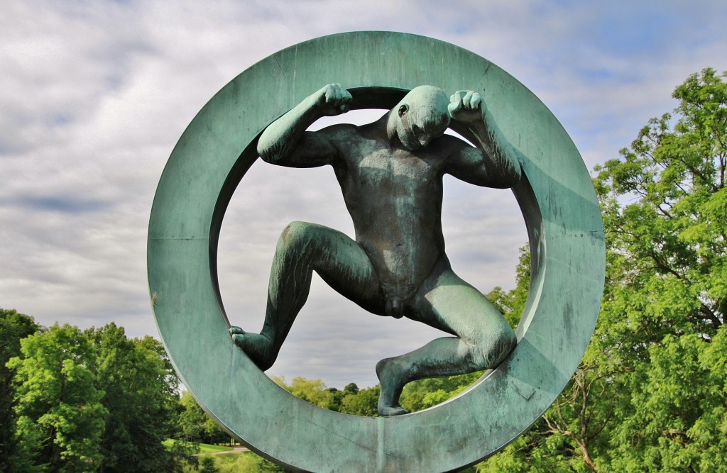 Foto: Vigeland - Oslo, Noruega