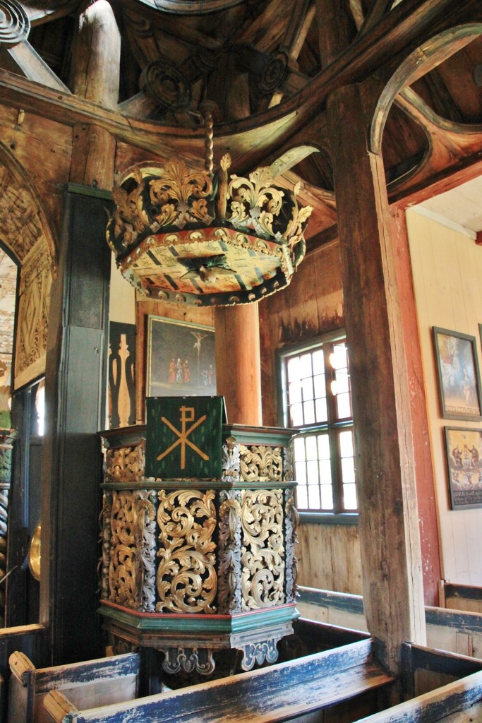 Foto: Stavkirke medieval - Lom (Oppland), Noruega