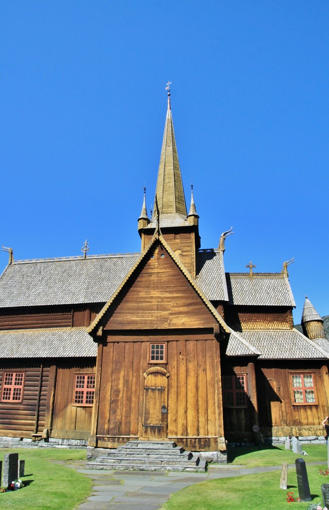Foto: Stavkirke medieval - Lom (Oppland), Noruega
