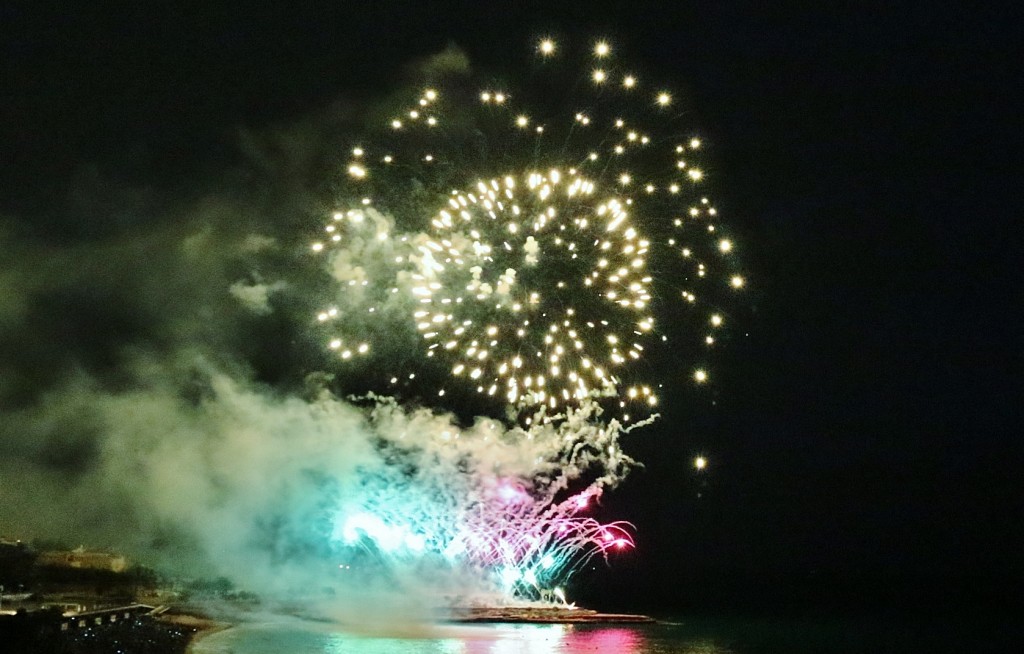 Foto: Fuegos artificiales - Tarragona (Cataluña), España