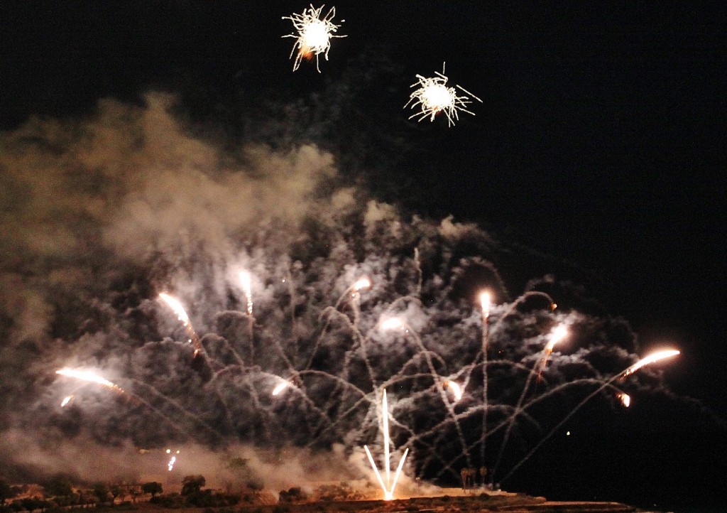 Foto: Fuegos artificiales - Tarragona (Cataluña), España