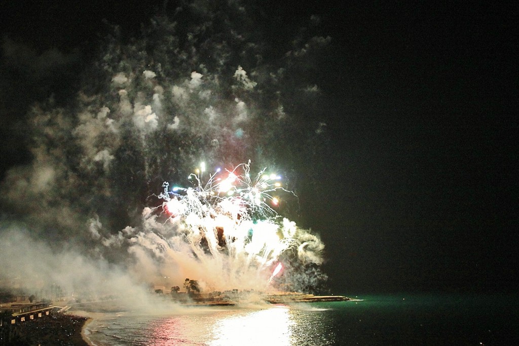 Foto: Fuegos artificiales - Tarragona (Cataluña), España