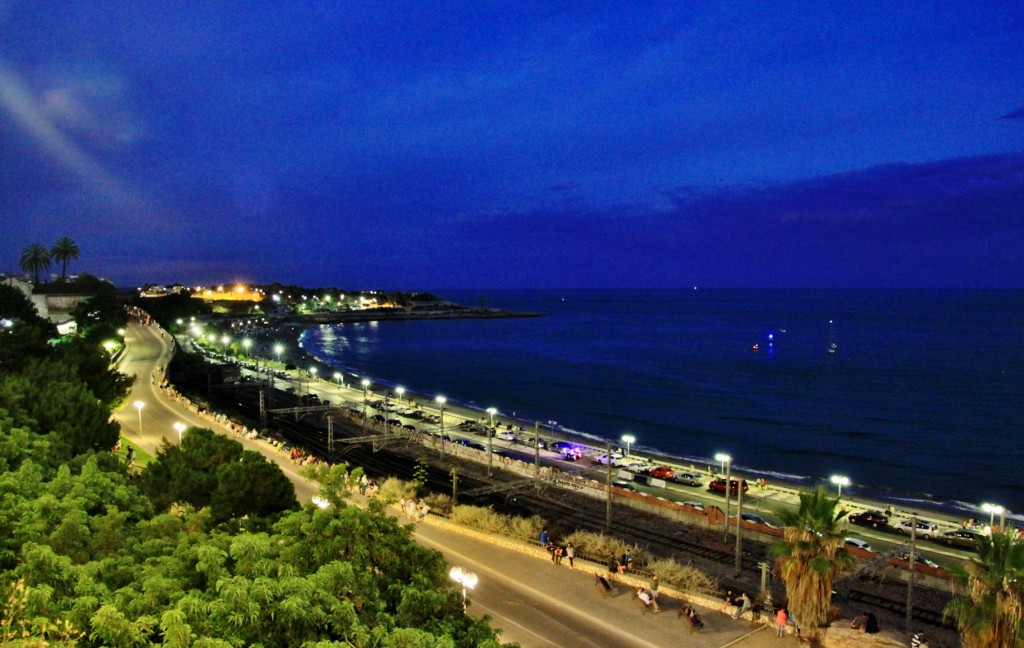 Foto: Vista nocturna - Tarragona (Cataluña), España