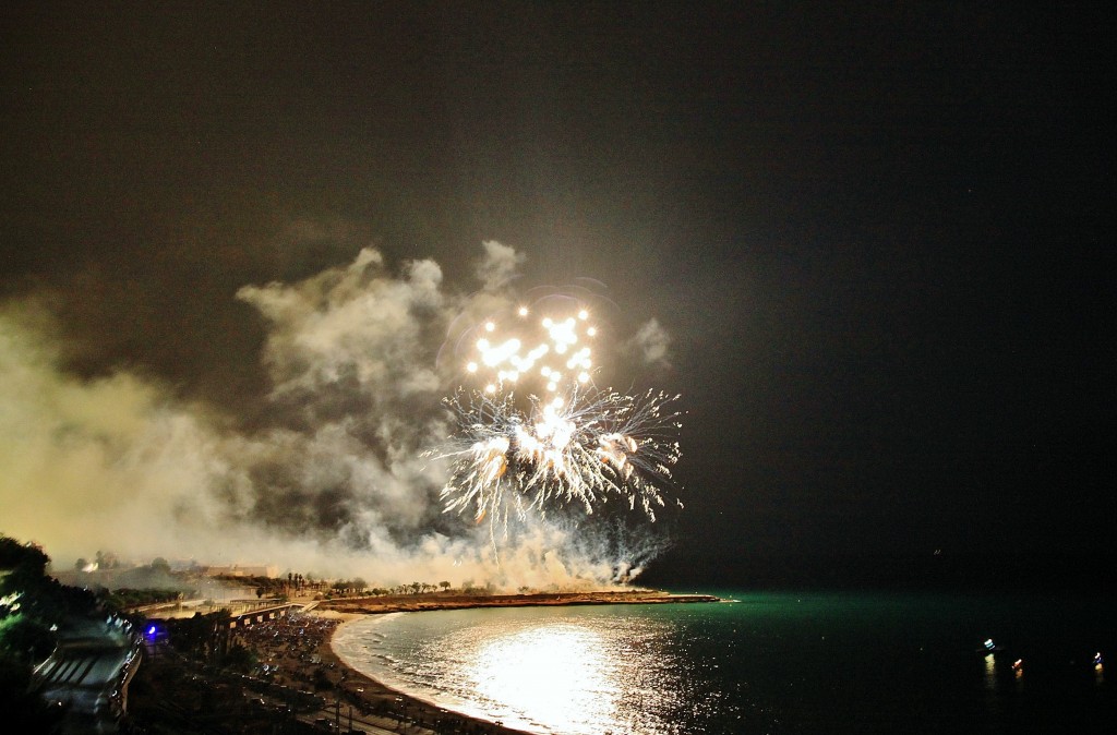 Foto: Fuegos artificiales - Tarragona (Cataluña), España