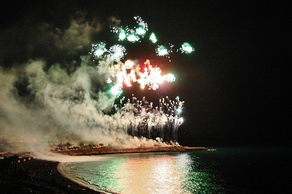 Foto: Fuegos artificiales - Tarragona (Cataluña), España