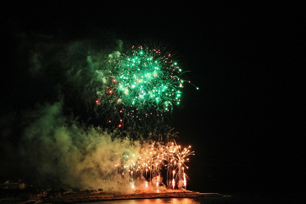 Foto: Fuegos artificiales - Tarragona (Cataluña), España