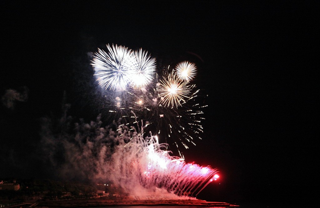 Foto: Fuegos artificiales - Tarragona (Cataluña), España