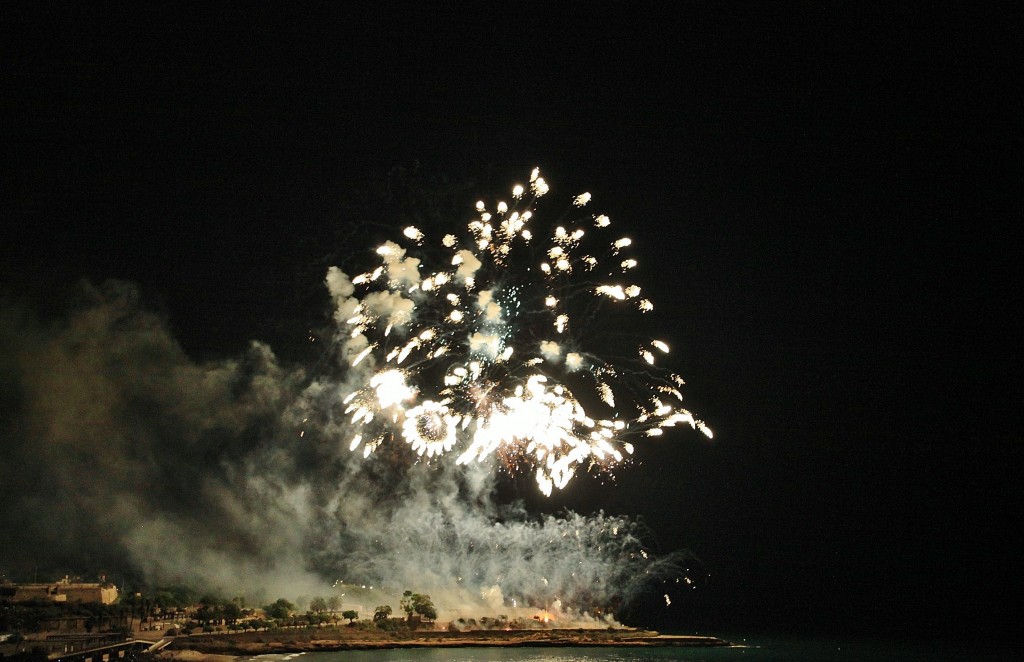 Foto: Fuegos artificiales - Tarragona (Cataluña), España