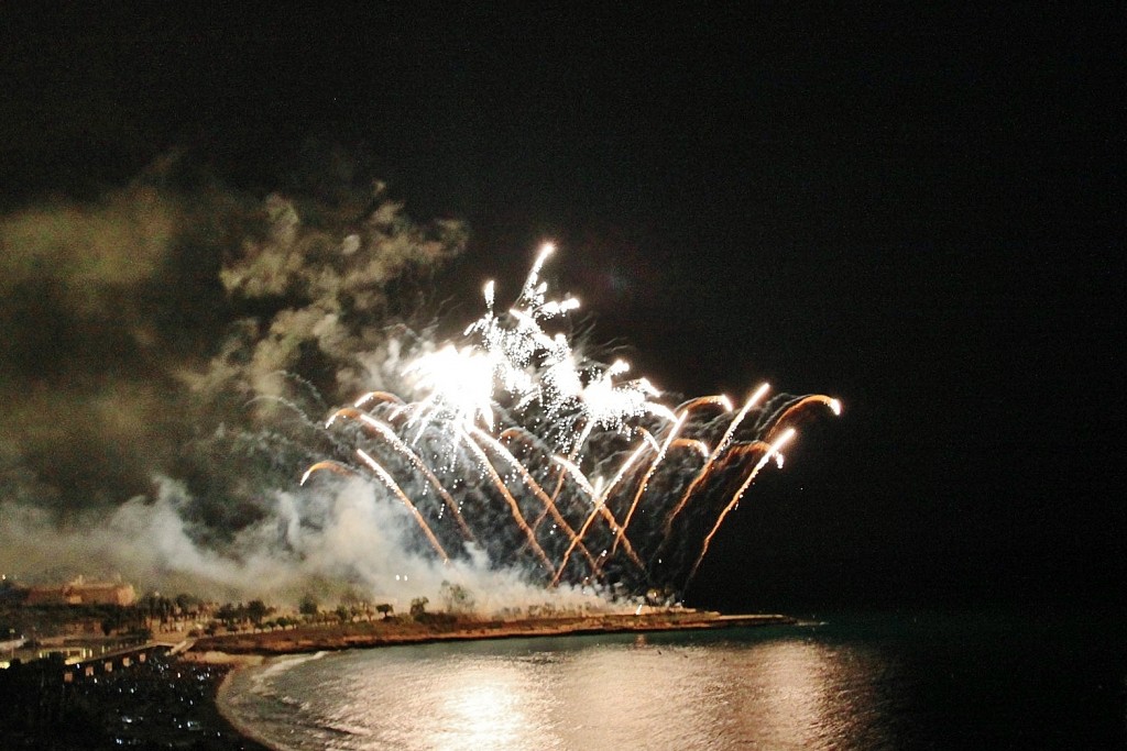 Foto: Fuegos artificiales - Tarragona (Cataluña), España