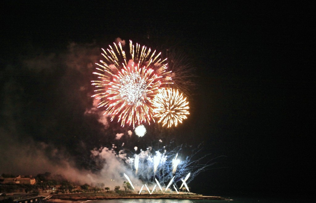 Foto: Fuegos artificiales - Tarragona (Cataluña), España