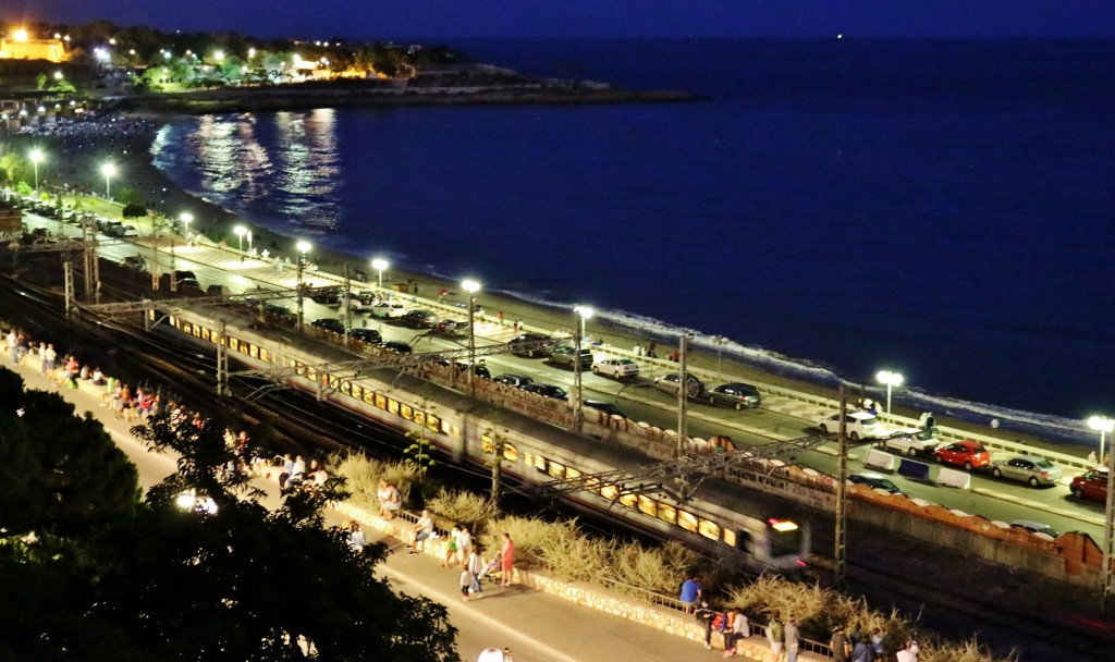 Foto: Vista nocturna - Tarragona (Cataluña), España